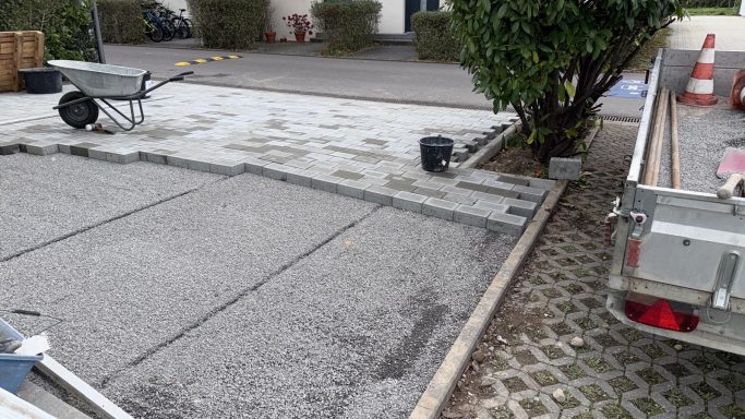 Pflasterarbeiten
